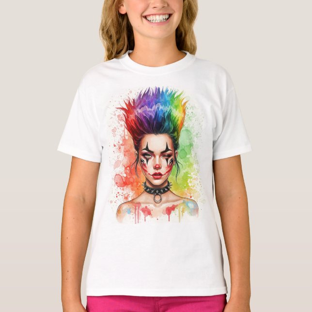 Helles Regenbogen von Natasha Us T-Shirt (Vorderseite)