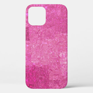 Helles Rosa abstraktes Mosaik Glanz Case-Mate iPhone Hülle