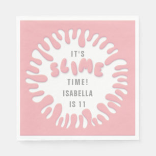 Helles Rose Rosa Party Serviette