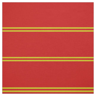 Helles rotes, goldgestreiftes Design Stoff