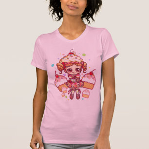 helles Shirt Kuchen-Chan