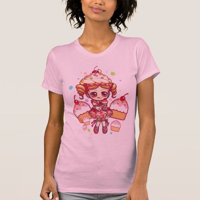 helles Shirt Kuchen-Chan (Vorderseite)