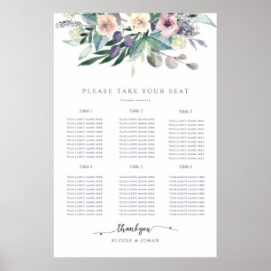 Helles sommerliches Aquarelldesign Poster