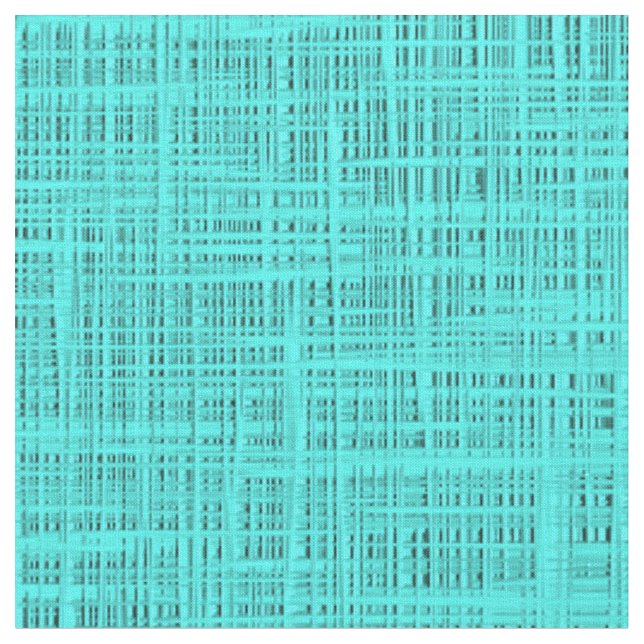 Helles, türkisfarbenes Imitat Jute Textile Weave M Stoff (Nahaufnahme)