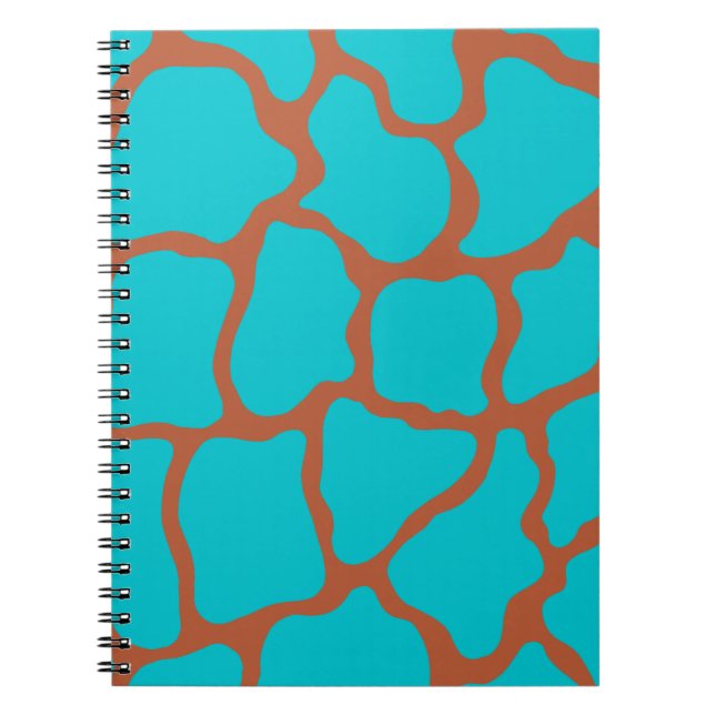 Helles Turquoise-Notebook Notizblock (Vorderseite)