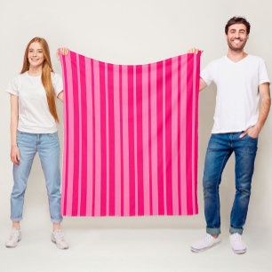 Helles und Hot Pink Stilelemente Design Fleecedecke