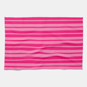 Helles und Hot Pink Stilelemente Design Geschirrtuch