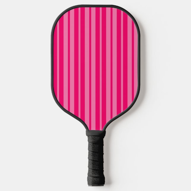 Helles und Hot Pink Stilelemente Design Pickleball Schläger (Vorderseite)