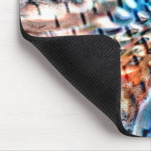 Helles, verdrilltes Samt oder Samt Mousepad