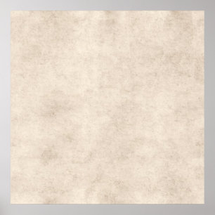 Helles Vintages Pergament Antikes Papier Hintergru Poster