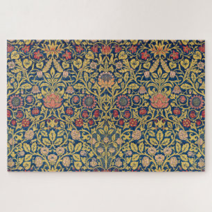 Helles Violett und Akelei (von William Morris)