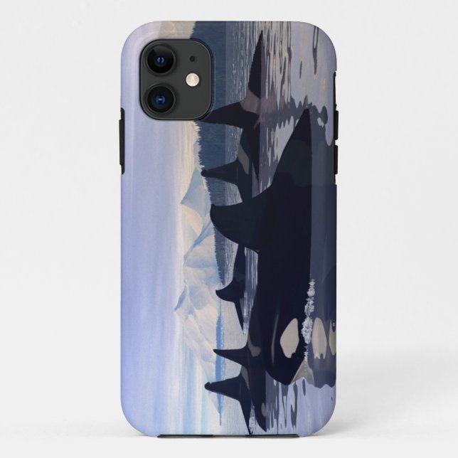 Helles Wasser Orca Case-Mate iPhone Hülle (Rückseite)