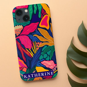 Hellfarbene abstrakte Blüte  Trendy giry Case-Mate iPhone Hülle