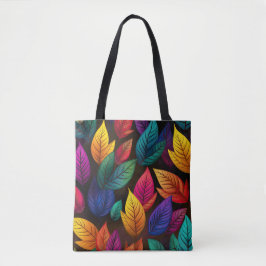 HELLFARBENE HERBSTLAUBE TASCHE