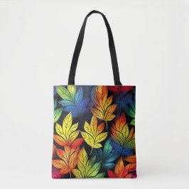 HELLFARBENE HERBSTLAUBE TASCHE