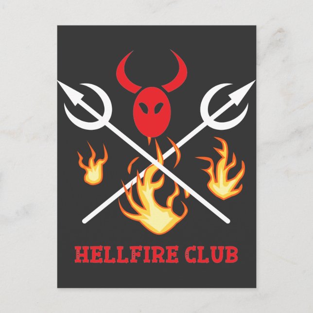 Hellfire Club Signatur Karte (Vorderseite)