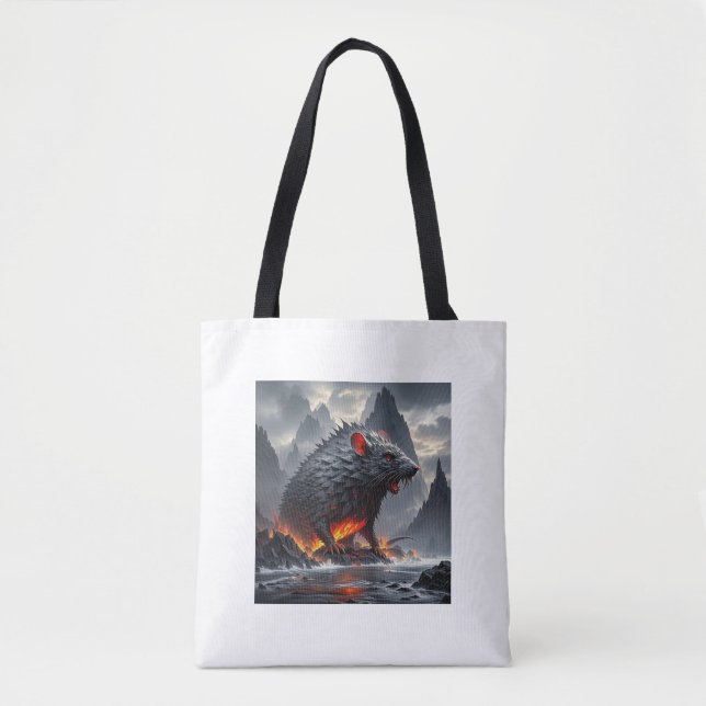 Hellfire Rodent Tote Bag Tasche (Vorderseite)