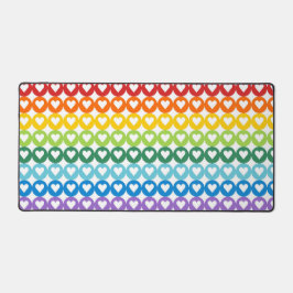 HELLFKÖRPER DES RAINBOW VALENTINE SCHREIBTISCHUNTERLAGE