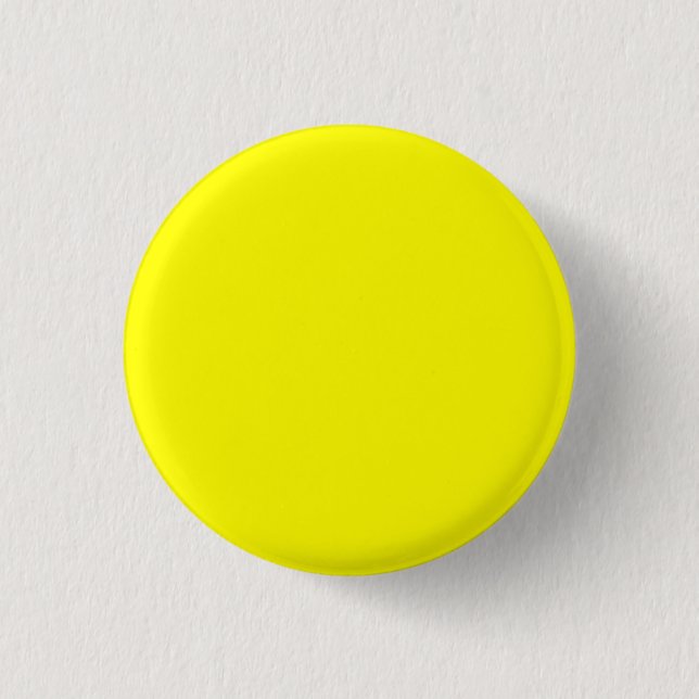 Hellgelb (feste Farbe) Button (Vorderseite)