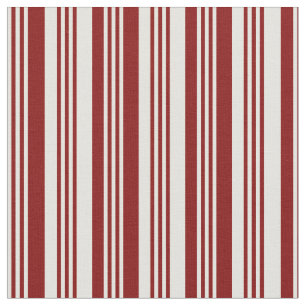 Hellgelb-Maroon-Muster Stoff