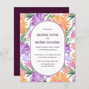 Hellgelb-orange-grüne Florals Frühjahrssonne