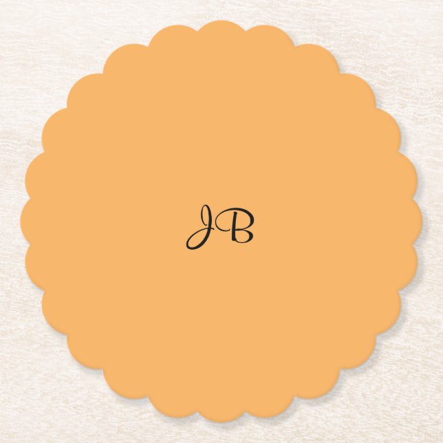 Hellgelbe Farbe TEMPLATE Untersetzer (Vorderseite)