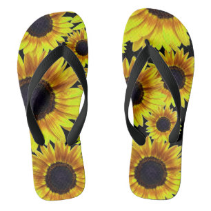 Hellgelbe Sonnenblume - Flip Flops