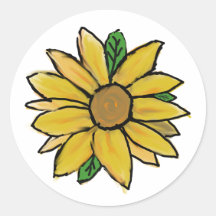 Hellgelbe Sonnenblume