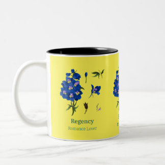 Hellgelbe Tasse bluebonnets Regency Romance