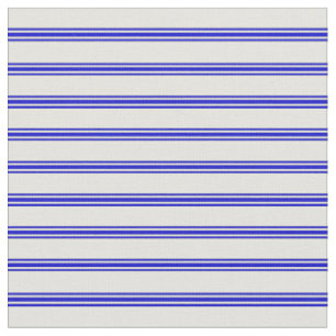 Hellgelbe und blaue farbige Linien Stoff