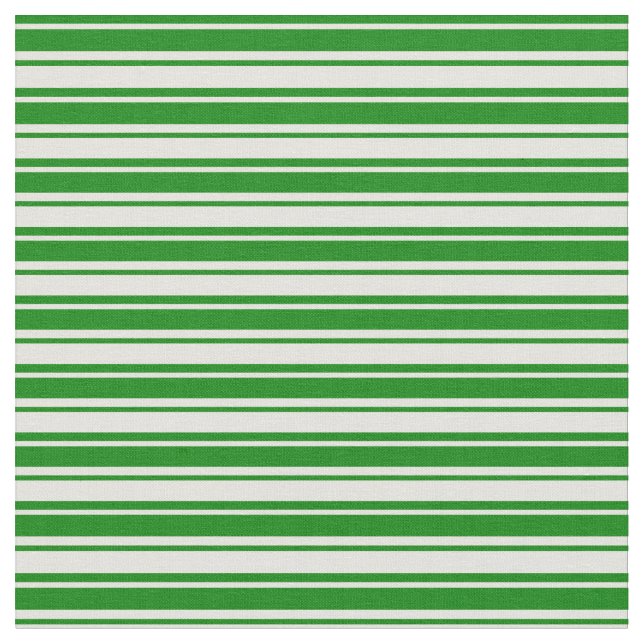 Hellgelbe und grüne Linien Stoff (Nahaufnahme)