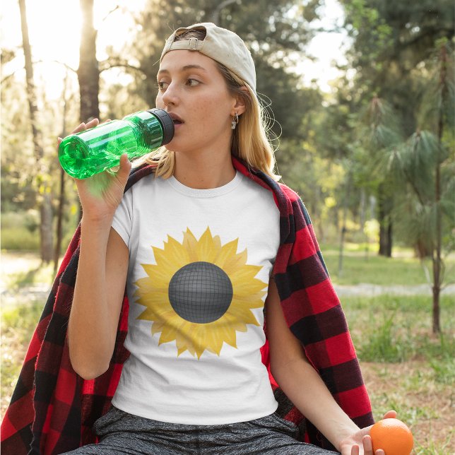 Hellgelber Sonnenblumen-T - Shirt (Von Creator hochgeladen)