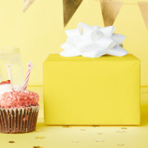 Hellgelbes, solides Farbgeschenk