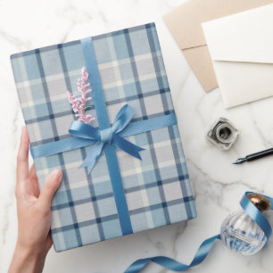 Hellgrau-blau strukturiert geschenkpapier