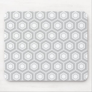 Hellgraue mit Ziegeln gedeckte Hexe-Mausunterlage Mousepad