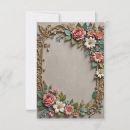 Hellgrauer Hintergrund Bouquet von Blume Hochzeit Einladung