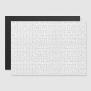 Hellgraues geometrisches Fliesenmuster Magneteinladung