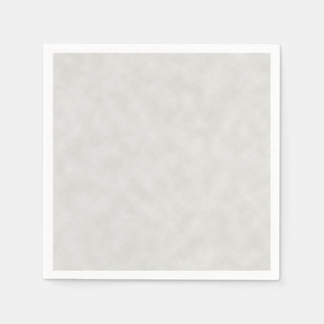 Hellgraues Perchment Textur Hintergrund Serviette (Vorderseite)