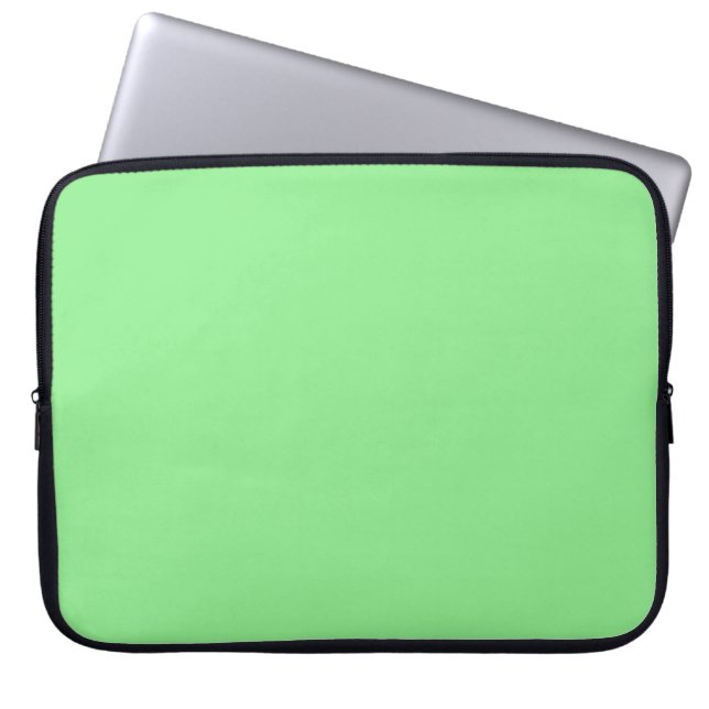 hellgrün laptopschutzhülle (Vorderseite)