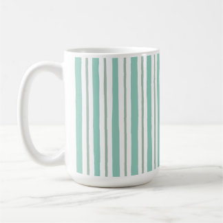 Hellgrüne Farbstrich-Stil Kaffeetasse