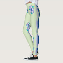 Hellgrüne Leggings