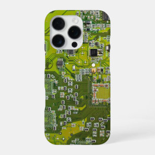 Hellgrüne PCB-Schaltungsplatine für IT-Experten iPhone 16 Pro Hülle