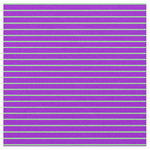 Hellgrüne und dunkle violette Streifen Stoff