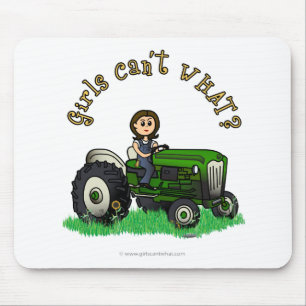 Hellgrüner Bauer Mousepad