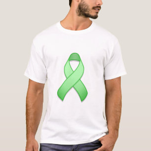 Hellgrüner Bewusstseins-Band-T - Shirt