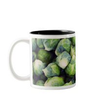 Hellgrüner frischer Rosenkohl