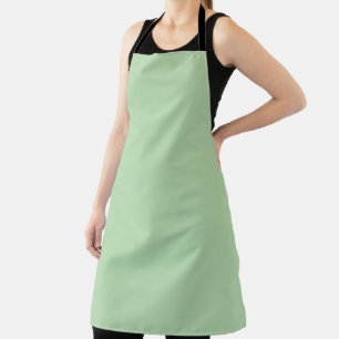 hellgrünes Apron mit einem sauberen und einfachen Schürze
