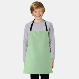 hellgrünes Apron mit einem sauberen und einfachen Schürze