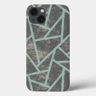 Hellgrünes und graues Mosaikmuster Case-Mate iPhon Case-Mate iPhone Hülle