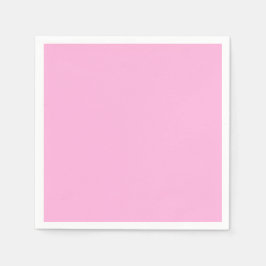 Hellheiß rosa, solide Farbe Serviette